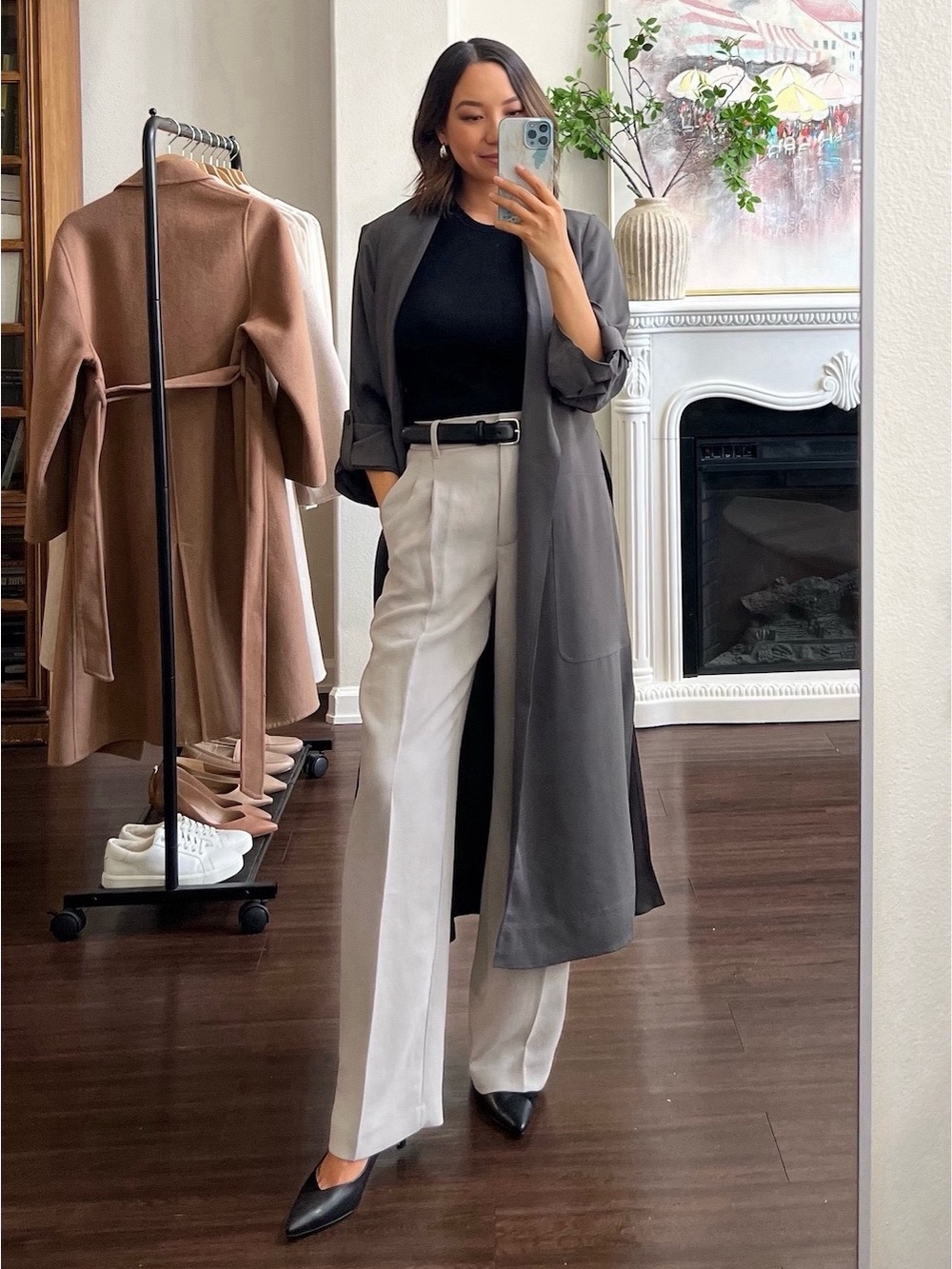 Aritzia | NWT Wilfred Effortless Pant Linen in Pearl Grey 6